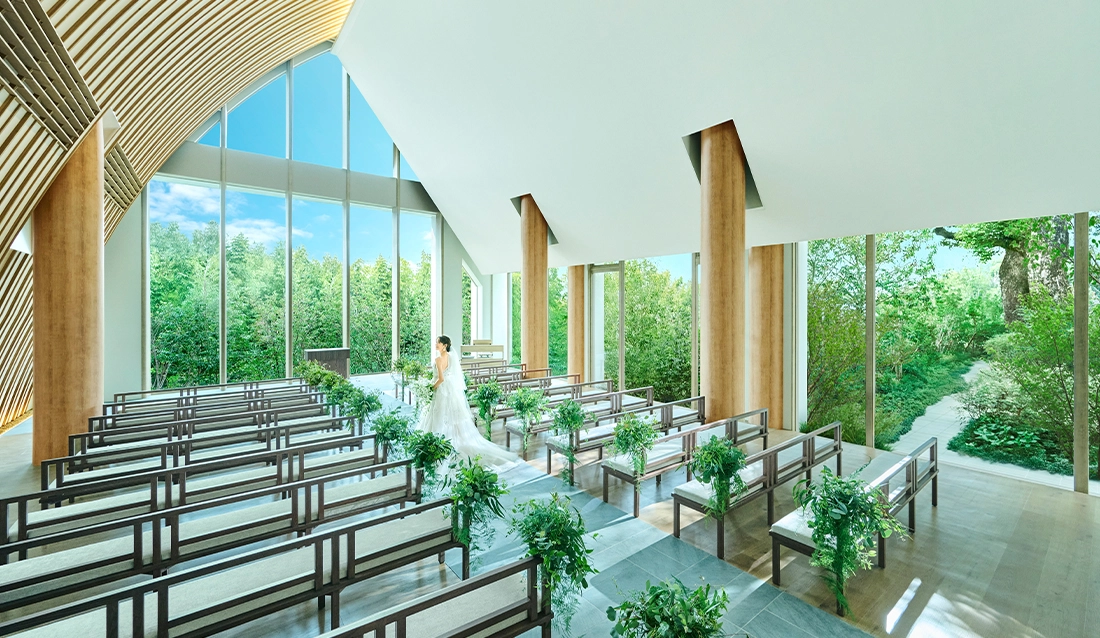 挙式料全額プレゼント！