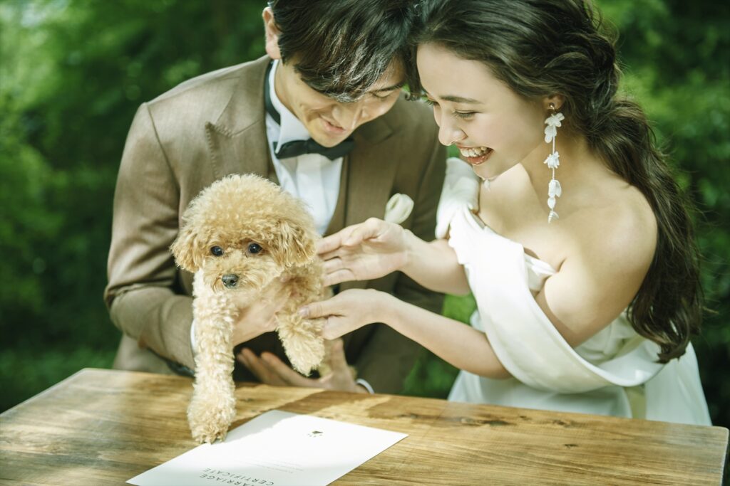 【他プラン併用可】大切な家族との結婚式が叶うペット婚プラン プラン